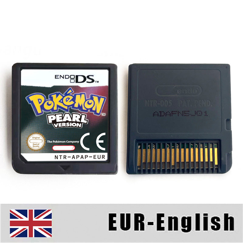 Esp Ita Fra Noe Pokemon Heartgold Soulsilver Platinum Diamond Pearl Nintendo Video Console Game Cardride Case & Cart (EUR)