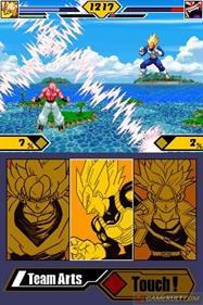 Dragon Ball Z: Supersonic Warriors 2 — DS in-game screenshot 1