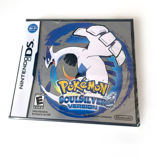 Pokemon Sealed Soulsilver Ds Games Case & Cart