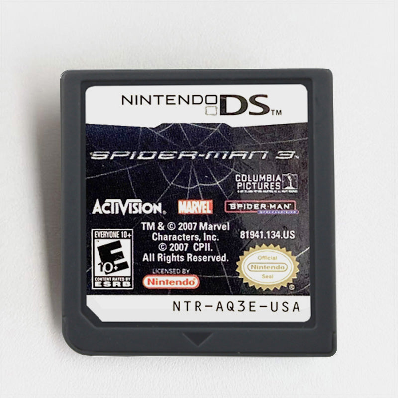 Spider-Man 3 Web-Slinging Adventure Vs. Venom & Sandman Game Case & Cart