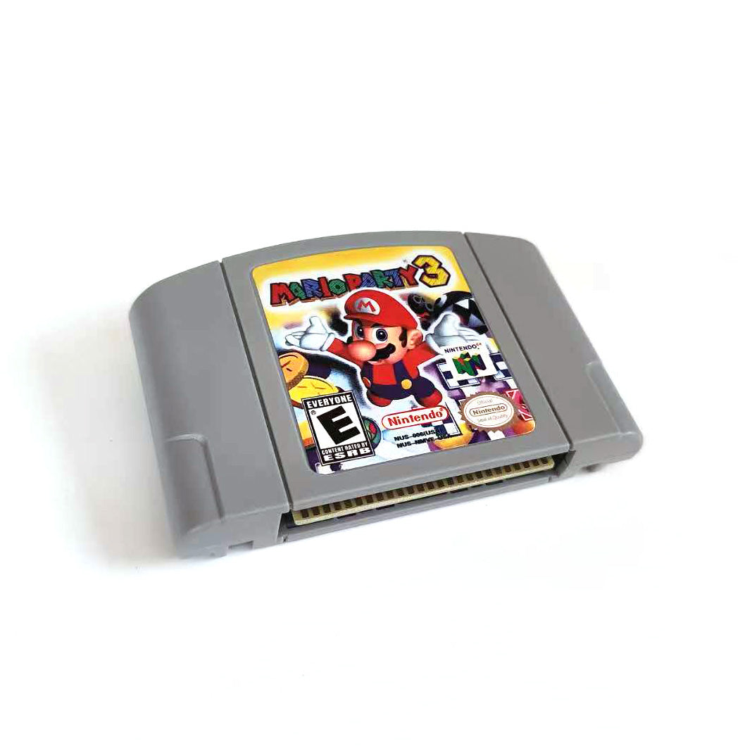 Mario Party 3 Game With N64 Case & Cart