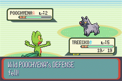 Pokémon Sapphire Version — Game Boy Advance in-game screenshot 1