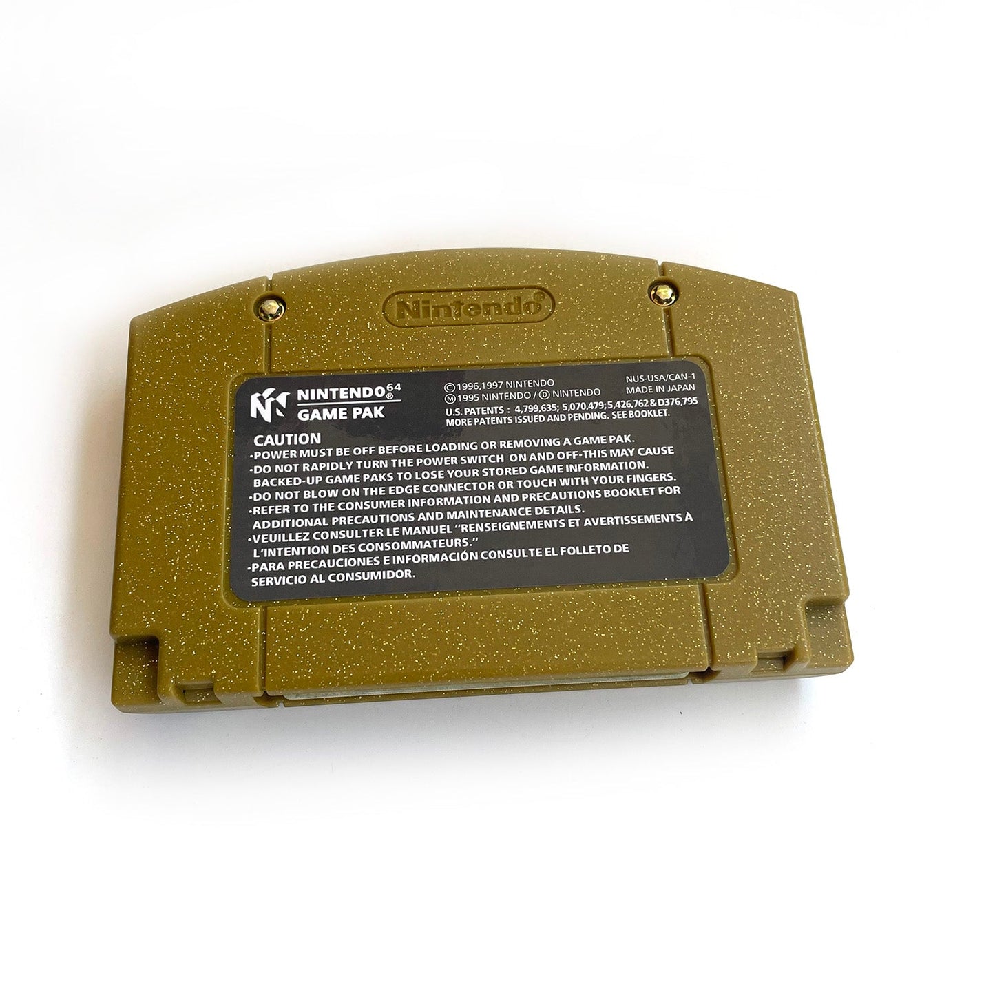 Zelda Major Mask Game With N64 Case & Cart