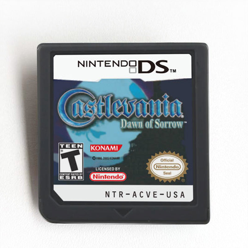 Castlevania Dawn of Sorrow Game Case & Cart