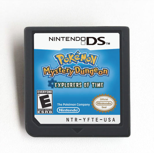 Pokemon Mystery Dungeon - Explorers of Time Game Case & Cart