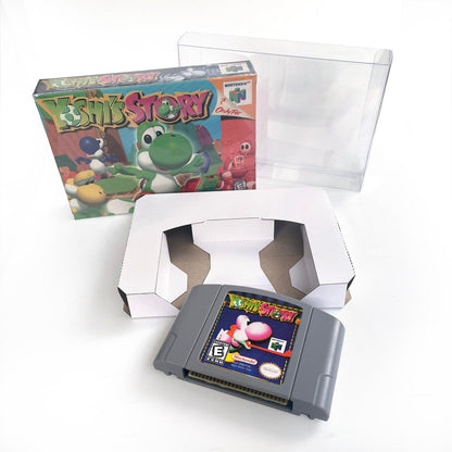 Yoshi'S Story Game With N64 Case & Cart