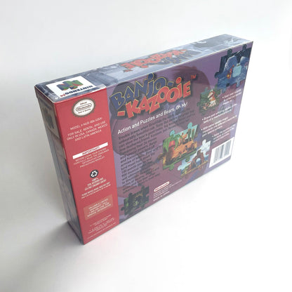 Banjo Kazooie Game With N64 Case & Cart