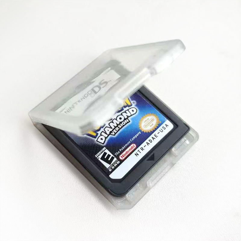 Pokemon Diamond Version Game Case & Cart