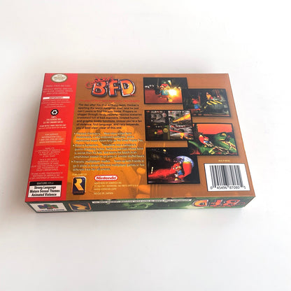 Conkers Game With N64 Case & Cart