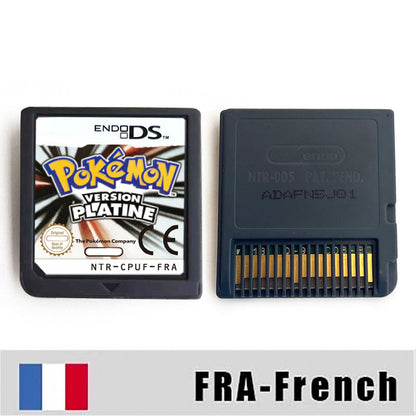 Esp Ita Fra Noe Pokemon Heartgold Soulsilver Platinum Diamond Pearl Nintendo Video Console Game Cardride Case & Cart (EUR)