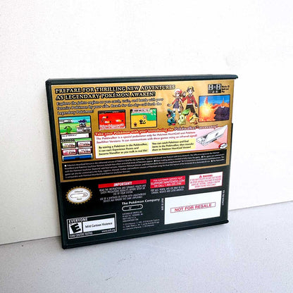 Pokemon Sealed Heartgold Ds Games Case & Cart