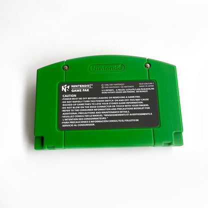 Pokemon Green Version Game With N64 Case & Cart