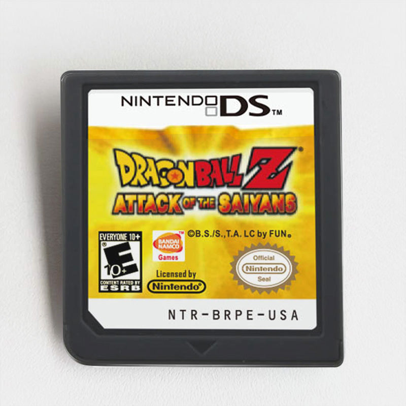 Dragon Ball Z Attack of the Saiyans Game Case & Cart