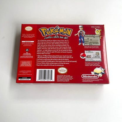 Pokemon Red Version Game With N64 Case & Cart