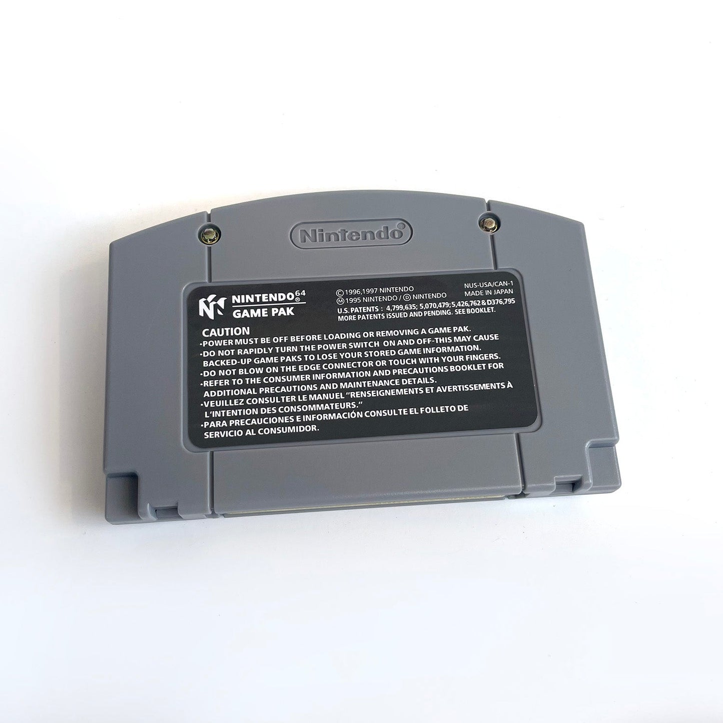 Super Smash Bros Game With N64 Case & Cart