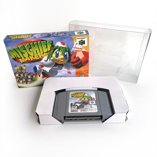 Mischief Makers Game With N64 Case & Cart
