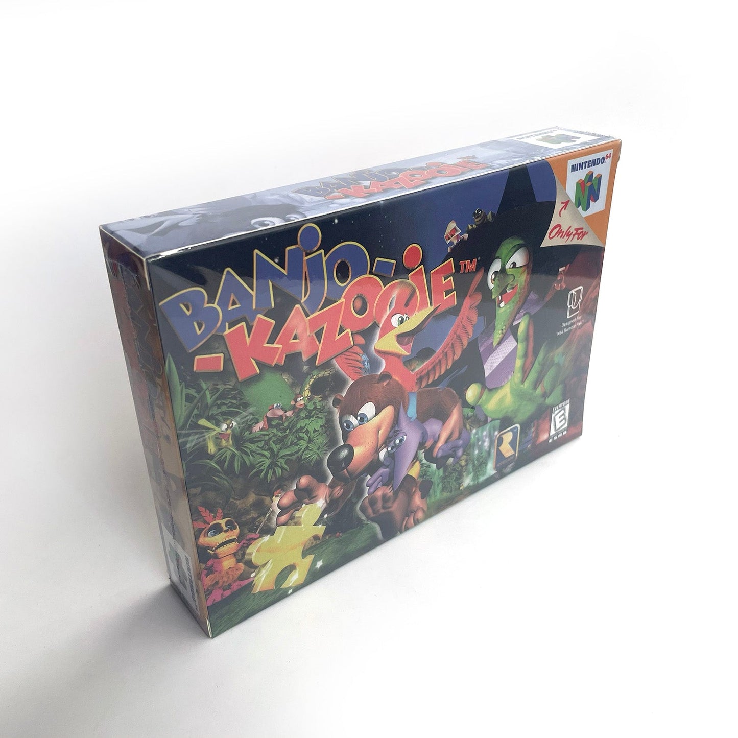 Banjo Kazooie Game With N64 Case & Cart