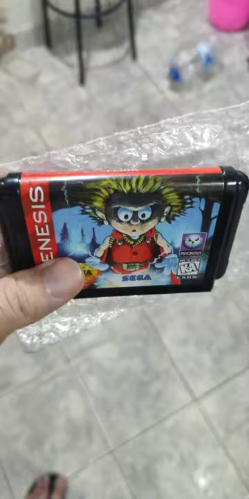 Flink Sega Genesis / Mega Drive Cartridge – Region Free 16-Bit Retro Game | Works on Original & Clone Consoles