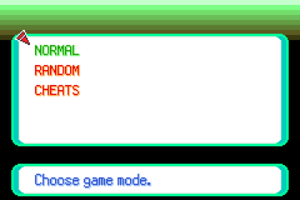 Pokemon Quetzal — Game Boy Advance in-game screenshot 1