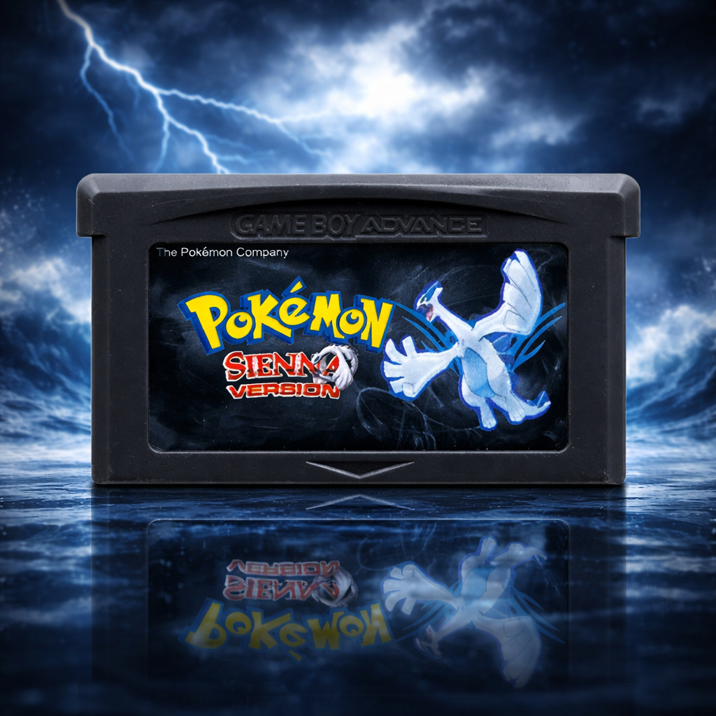 Pokemon Siena Version GBA Cartridge USA English Romcarts