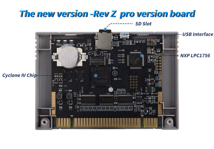 SNES Rev X Pro Flash Cartridge – Super Nintendo Multi Game Cart (SD Card, Save Support, Multi-Region) Romcarts