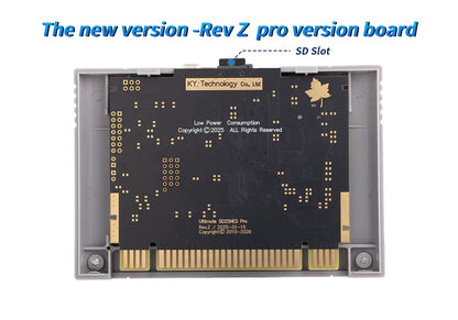 SNES Rev X Pro Flash Cartridge – Super Nintendo Multi Game Cart (SD Card, Save Support, Multi-Region) Romcarts