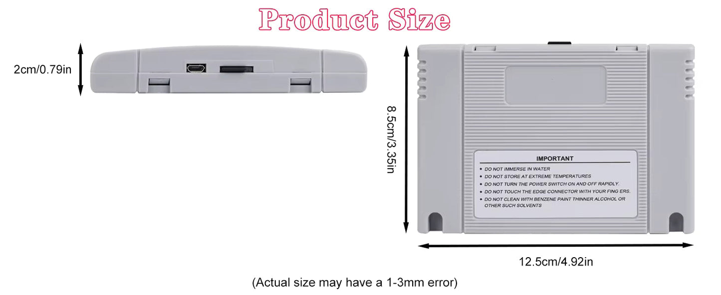 SNES Rev X Pro Flash Cartridge – Super Nintendo Multi Game Cart (SD Card, Save Support, Multi-Region) Romcarts