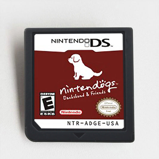 Nintendogs Dachshund & Friends Ds Adopt Train and Play with Multiple Breeds Game Case & Cart