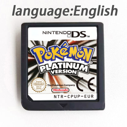 Fra Esp Noe Ita Pokemon Heartgold Soulsilver Platinum Diamond Pearl Version Game Case & Cart (EUR)