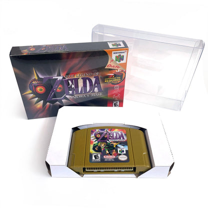Zelda Major Mask Game With N64 Case & Cart