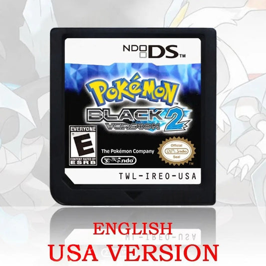 Pokémon Black Version 2 – Nintendo DS Game Cartridge (With Box) AAA+ Edition NO RTC Romcarts