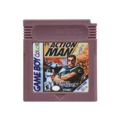 Action Man: Search for Base X Game Boy Color Cartridge (2001) | Retro GBC Game - Romcarts