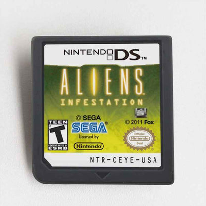 Aliens Infestation Ds: Retro Pixel Horror with Permadeath, Co-Op, and Nonlinear Xenomorph Missionsgame Case & Cart