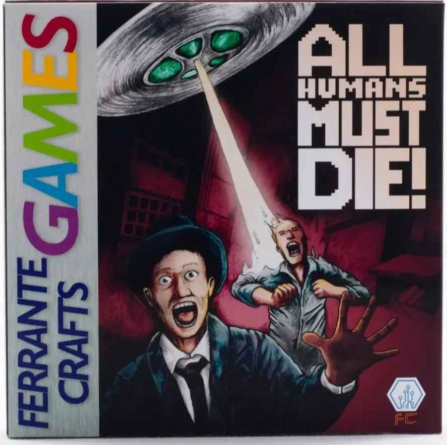 All Humans Must Die! | Ferrante Crafts Game Boy Cartridge