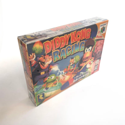 Diddy Kong Racing Game With N64 Case & Cart
