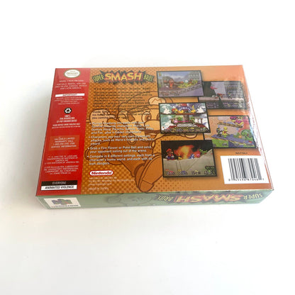 Super Smash Bros Game With N64 Case & Cart