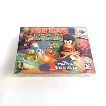 Diddy Kong Racing Game With N64 Case & Cart