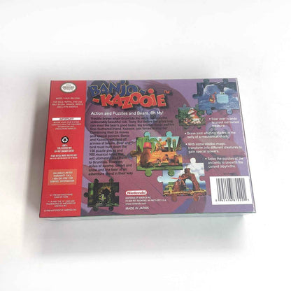 Banjo Kazooie Game With N64 Case & Cart