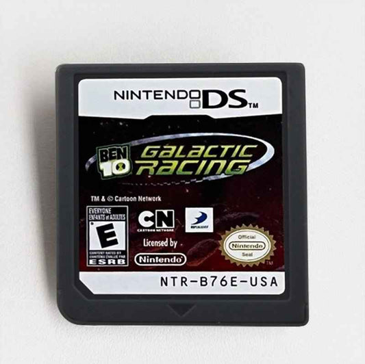 Ben 10 Ds Racing 12+ Tracks Touch Controls & Cosmic Competition Game Case & Cart