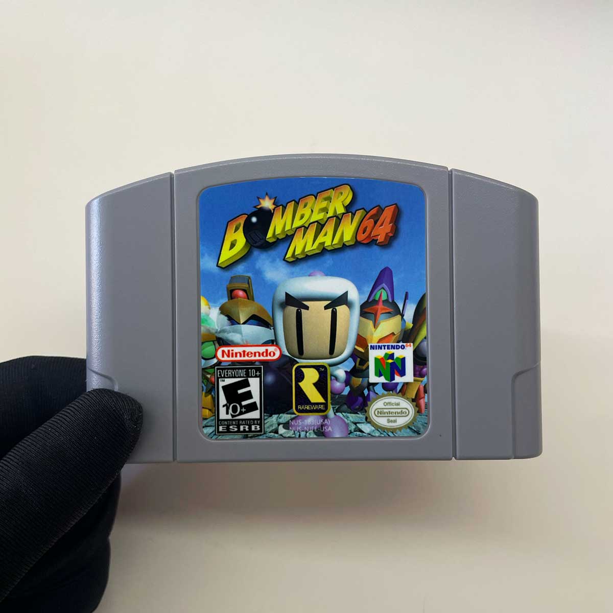 Bomberman 64 reproduction N64 cartridge – English