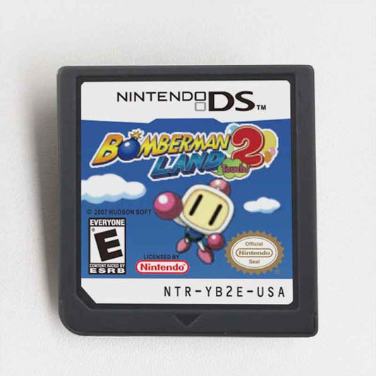 Bomberman Land Touch! 2 Game Case & Cart