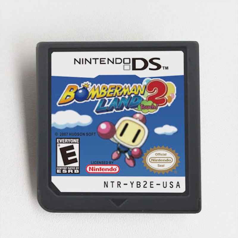 Bomberman Land Touch! 2 Game Case & Cart