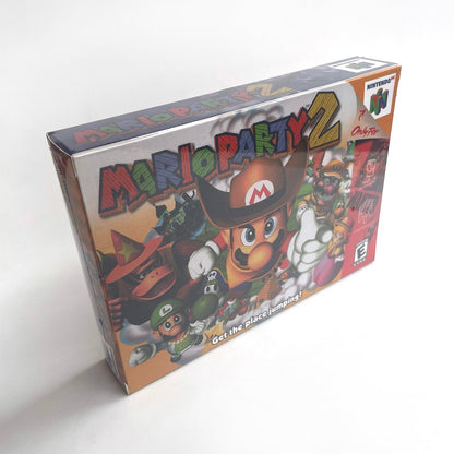 Mario Party 2 Game With N64 Case & Cart