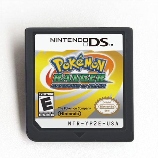 Pokemon Ranger - Shadows of Almia Game Case & Cart