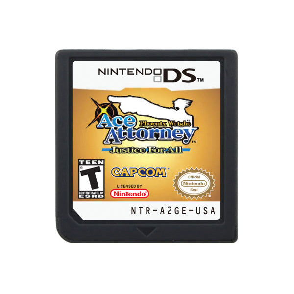 Phoenix Wright Ace Attorney Justice Case & Cart
