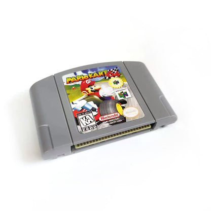 Mario Kart Game With N64 Case & Cart
