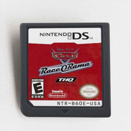 Cars Ds Kid-Friendly Racing Across 12 Movie Tracks Game Case & Cart