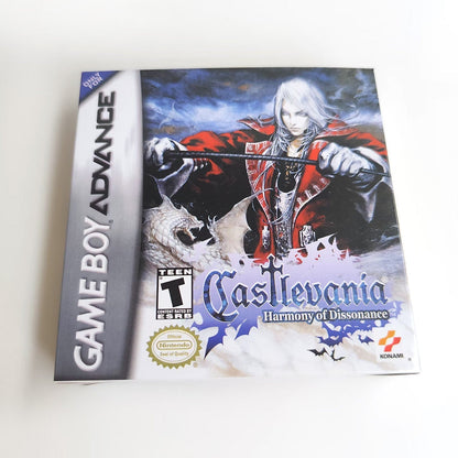 Castlevania: Harmony of Dissonance – GBA Game Cartridge (With Tray, Box & Manual) - Romcarts