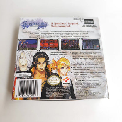 Castlevania: Harmony of Dissonance – GBA Game Cartridge (With Tray, Box & Manual) - Romcarts