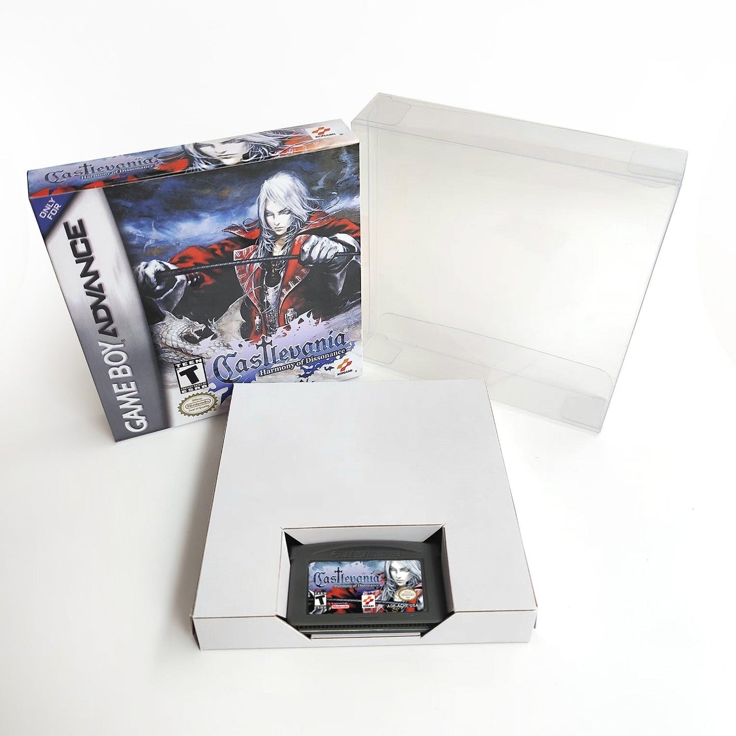 Castlevania: Harmony of Dissonance – GBA Game Cartridge (With Tray, Box & Manual) - Romcarts